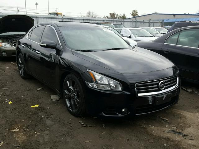 1N4AA5AP8DC827314 - 2013 NISSAN MAXIMA S BLACK photo 1