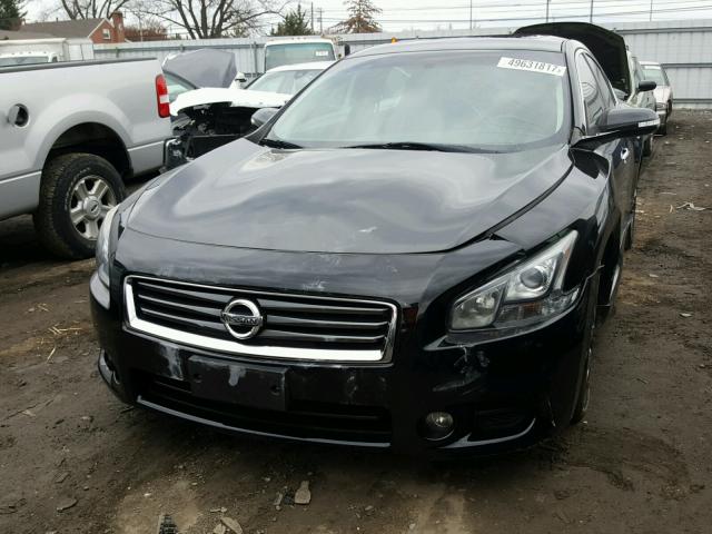 1N4AA5AP8DC827314 - 2013 NISSAN MAXIMA S BLACK photo 9