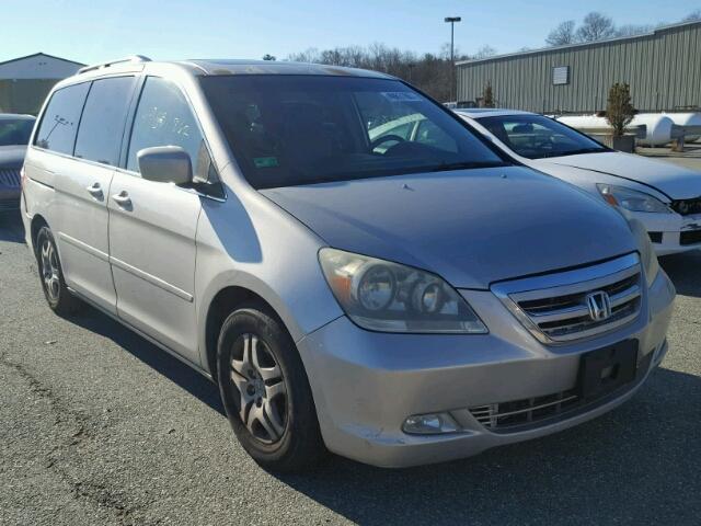 5FNRL38685B042899 - 2005 HONDA ODYSSEY EX SILVER photo 1