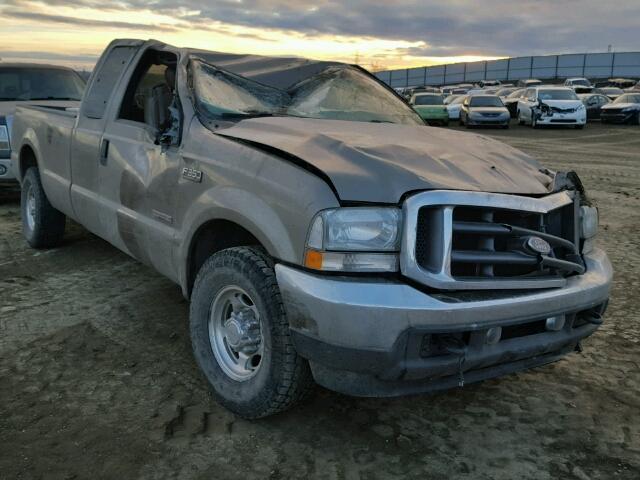 1FTSX30PX4ED20115 - 2004 FORD F350 SRW S TAN photo 1