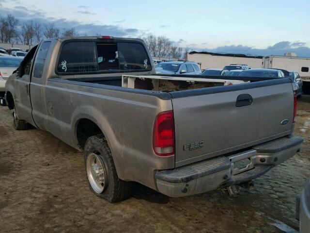 1FTSX30PX4ED20115 - 2004 FORD F350 SRW S TAN photo 3