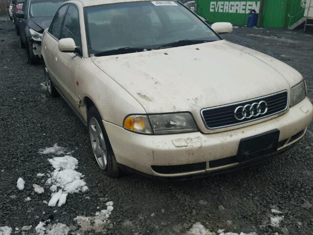 WAUEA88D7TA219283 - 1996 AUDI A4 QUATTRO WHITE photo 1