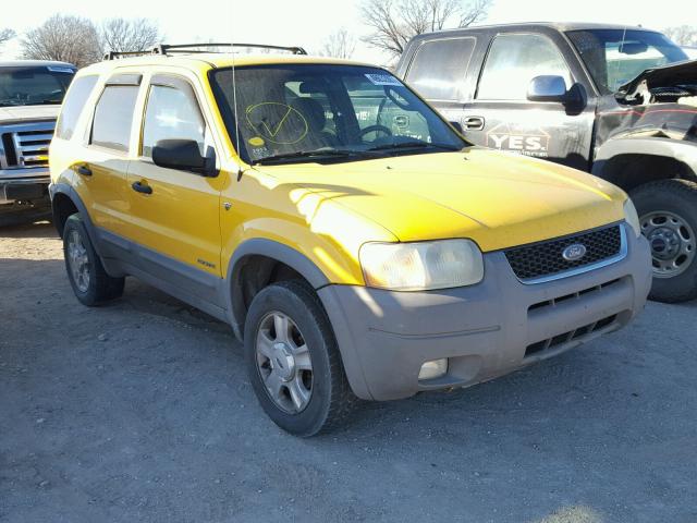 1FMYU04162KD32246 - 2002 FORD ESCAPE XLT YELLOW photo 1