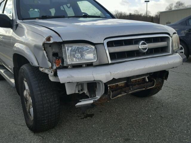 JN8DR09Y72W715863 - 2002 NISSAN PATHFINDER SILVER photo 9