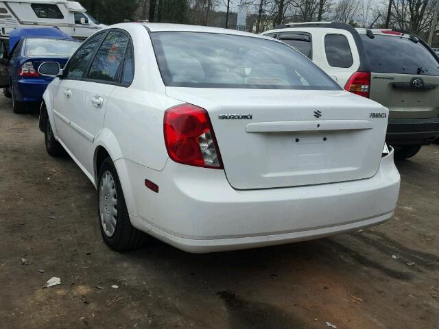 KL5JD56Z98K829506 - 2008 SUZUKI FORENZA BA WHITE photo 3