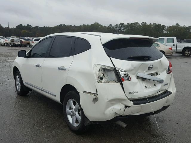 JN8AS5MT3CW277411 - 2012 NISSAN ROGUE S WHITE photo 3