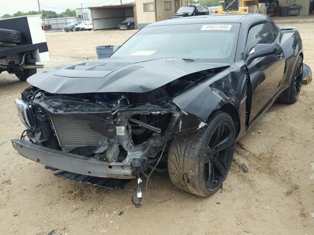 2G1FL1EP2D9802888 - 2013 CHEVROLET CAMARO ZL1 黑色 照片 2