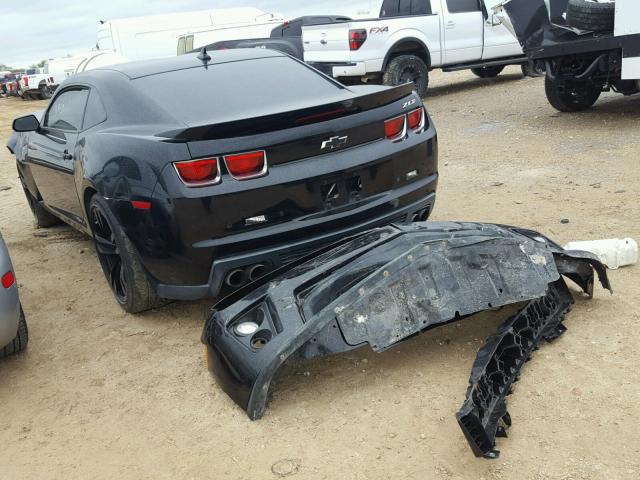 2G1FL1EP2D9802888 - 2013 CHEVROLET CAMARO ZL1 BLACK photo 3