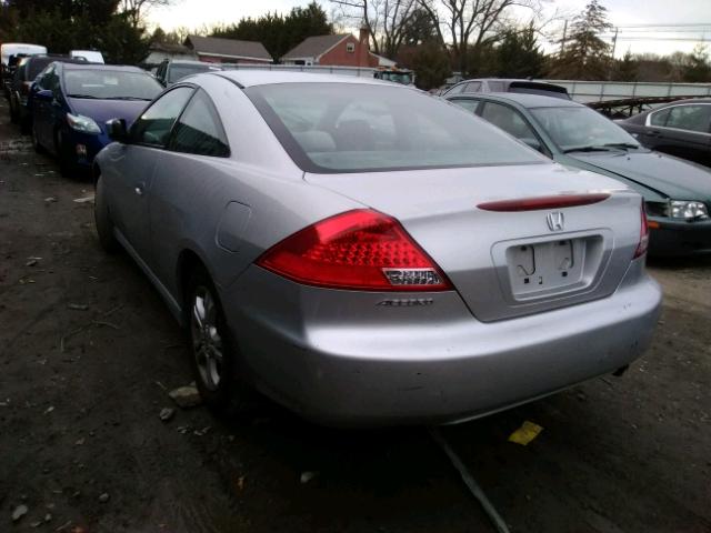 1HGCM72716A002509 - 2006 HONDA ACCORD EX 银色 照片 3