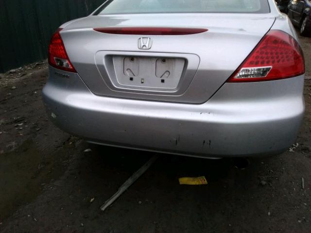1HGCM72716A002509 - 2006 HONDA ACCORD EX 银色 照片 9