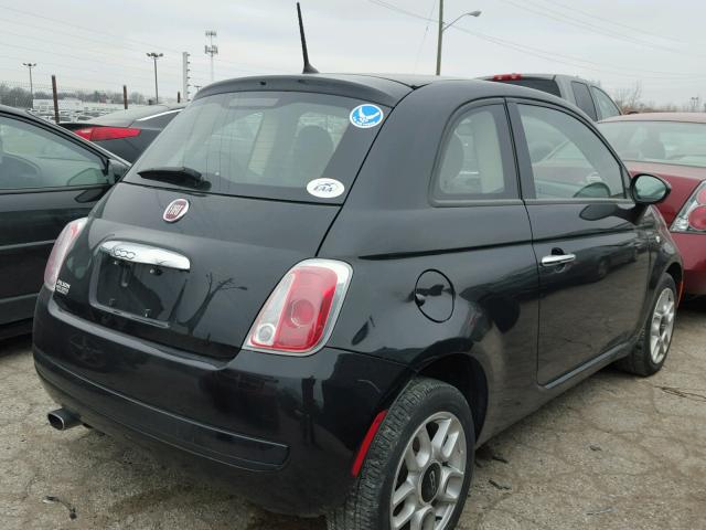 3C3CFFAR1FT624000 - 2015 FIAT 500 POP BLACK photo 4