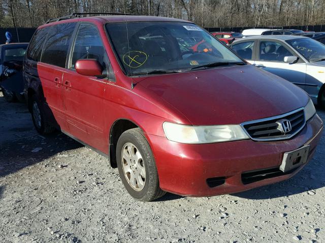 5FNRL18643B150910 - 2003 HONDA ODYSSEY EX RED photo 1