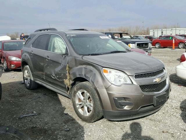 2CNALDEC8B6437658 - 2011 CHEVROLET EQUINOX LT BROWN photo 1