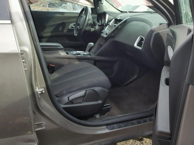 2CNALDEC8B6437658 - 2011 CHEVROLET EQUINOX LT BROWN photo 5