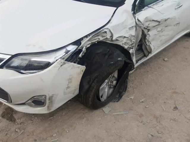 4T1BK1EB6EU101039 - 2014 TOYOTA AVALON BAS Ақ фото 9