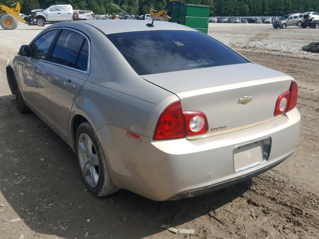 1G1ZB5EB0AF124690 - 2010 CHEVROLET MALIBU LS Qəhvəyi foto 3