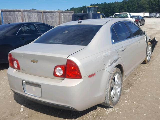 1G1ZB5EB0AF124690 - 2010 CHEVROLET MALIBU LS Qəhvəyi foto 4