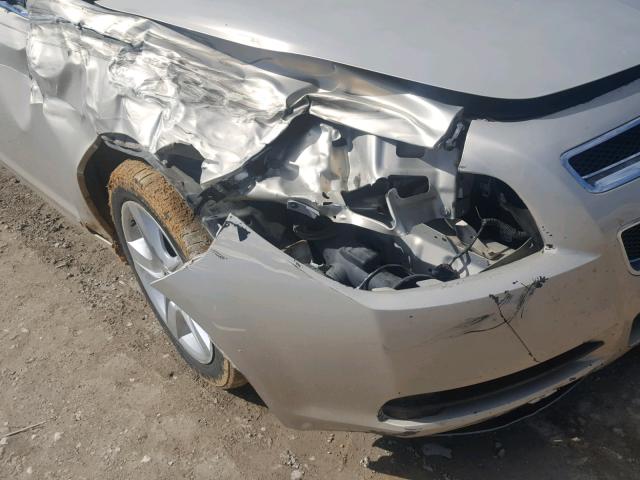 1G1ZB5EB0AF124690 - 2010 CHEVROLET MALIBU LS Qəhvəyi foto 9