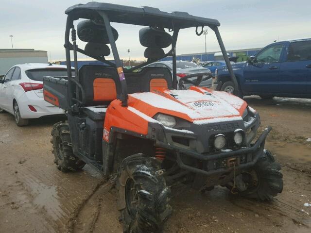 4XATH76A0BE285214 - 2011 POLARIS RANGER 800 ORANGE photo 1