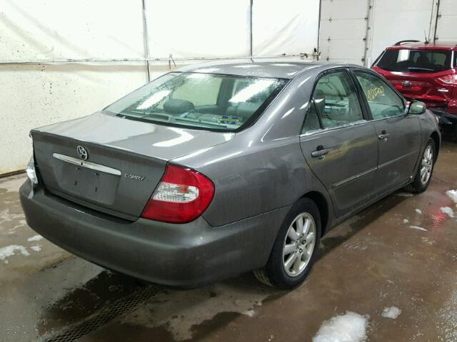 4T1BE30K14U854986 - 2004 TOYOTA CAMRY LE GRAY photo 4