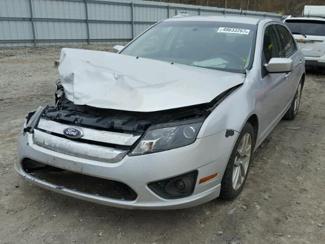 3FAHP0HA0AR271708 - 2010 FORD FUSION SE SILVER photo 2