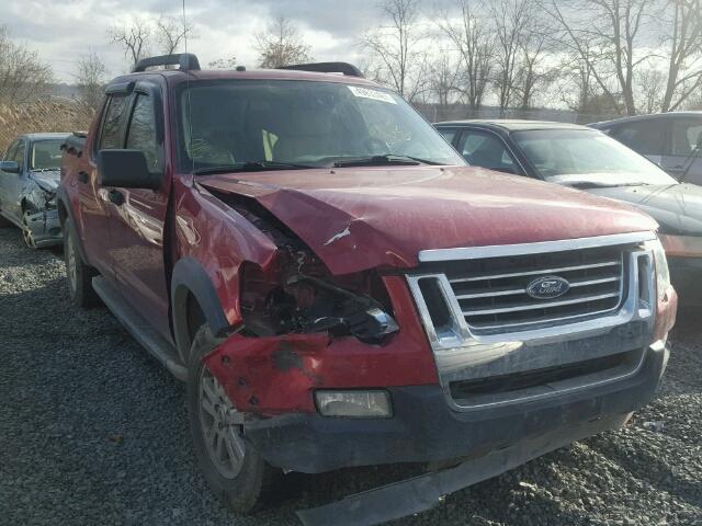 1FMEU51K47UB01774 - 2007 FORD EXPLORER S RED photo 1