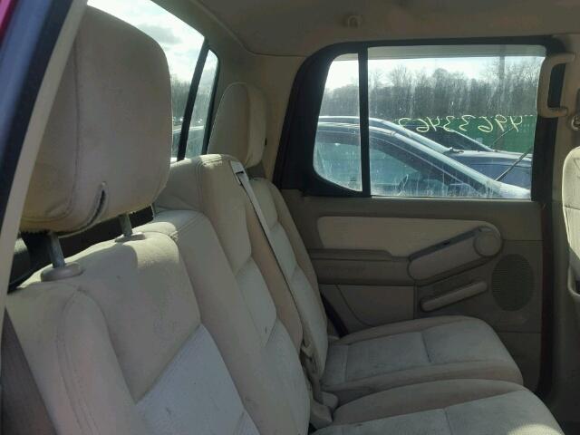 1FMEU51K47UB01774 - 2007 FORD EXPLORER S Կարմիր լուսանկար 6
