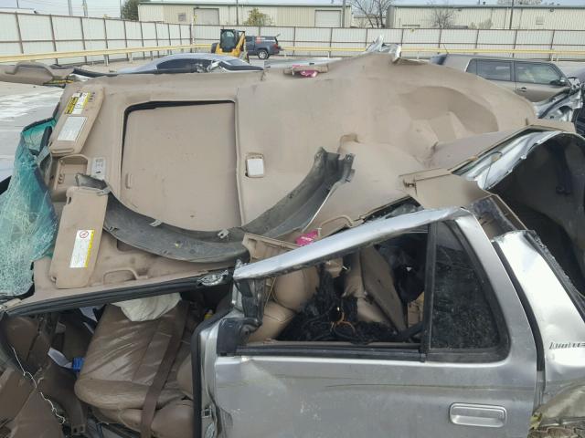 JT3HN87R220367299 - 2002 TOYOTA 4RUNNER LI GRAY photo 9