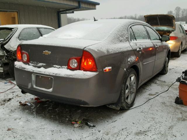 1G1ZC5EB1AF321137 - 2010 CHEVROLET MALIBU 1LT 棕色 照片 4