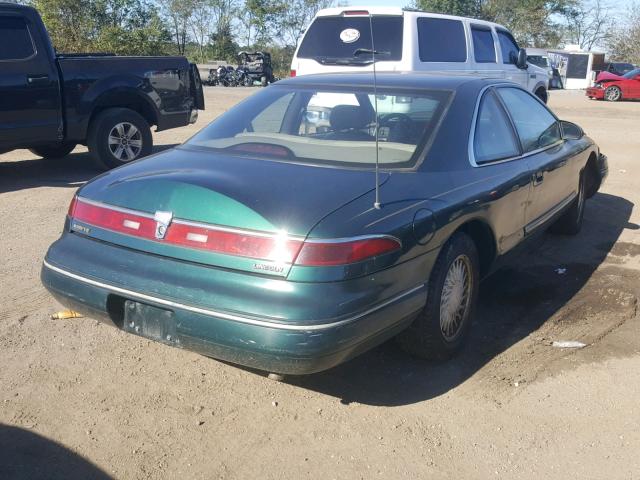 1LNLM91V6PY657750 - 1993 LINCOLN MARK VIII GREEN photo 4