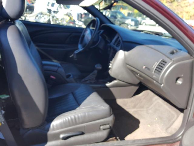 2G1WX12K039343016 - 2003 CHEVROLET MONTE CARL მუქწითელი ფოტო 5
