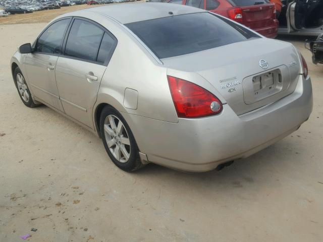 1N4BA41EX6C846270 - 2006 NISSAN MAXIMA SE GOLD photo 3