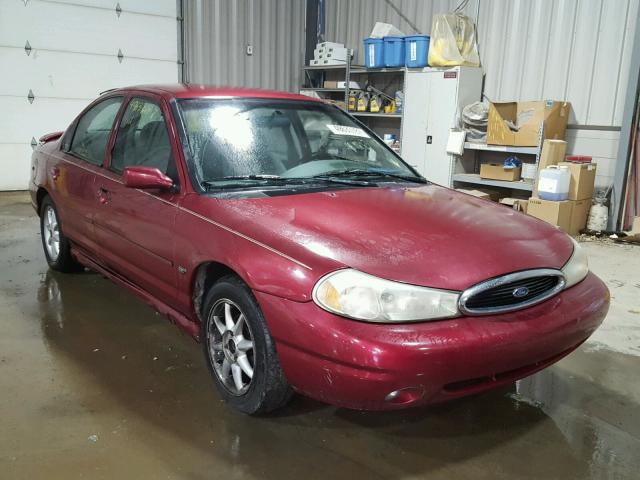 1FAFP66L6XK120206 - 1999 FORD CONTOUR SE RED photo 1