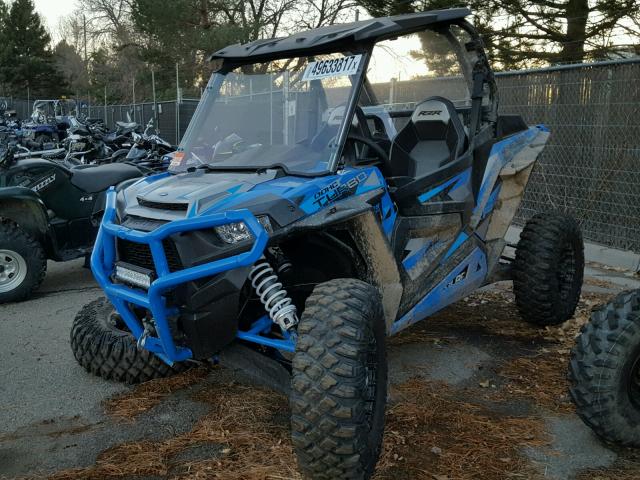 3NSVDE927GF460715 - 2016 POLARIS RZR XP TUR BLUE photo 2