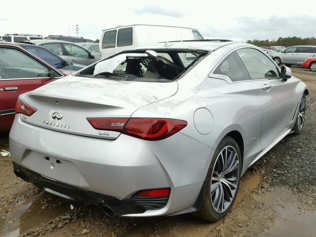 JN1EV7EL2HM550732 - 2017 INFINITI Q60 PREMIU GRAY photo 4