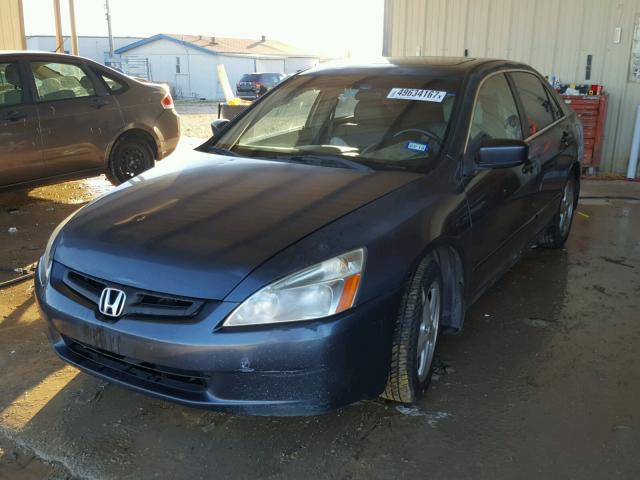 JHMCM56834C025800 - 2004 HONDA ACCORD EX BLUE photo 2