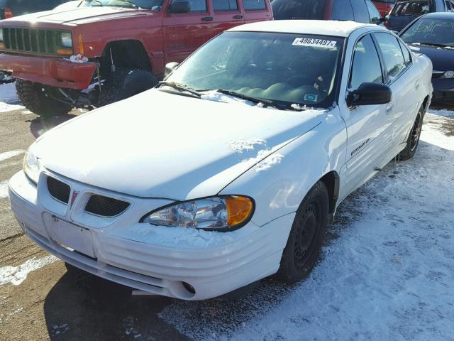 1G2NF52T31C204238 - 2001 PONTIAC GRAND AM S Ağ foto 2