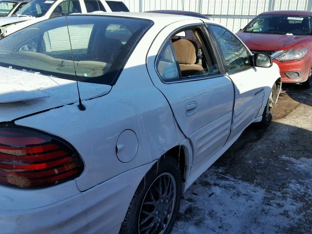 1G2NF52T31C204238 - 2001 PONTIAC GRAND AM S Ağ foto 9