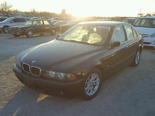 WBADT43493G030198 - 2003 BMW 525 I AUTO BLACK photo 2