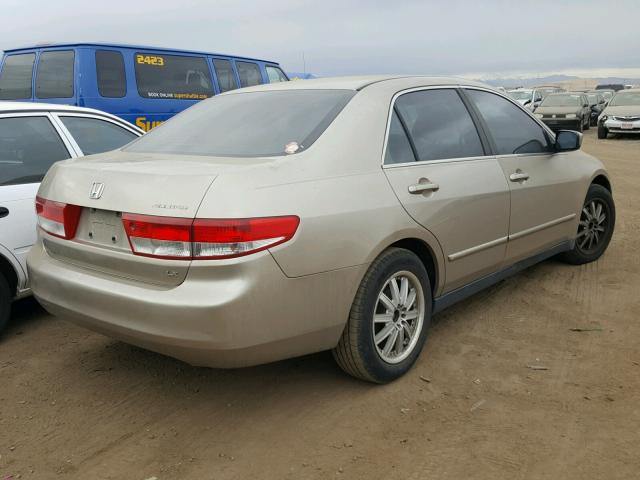 JHMCM563X3C074186 - 2003 HONDA ACCORD LX TAN photo 4