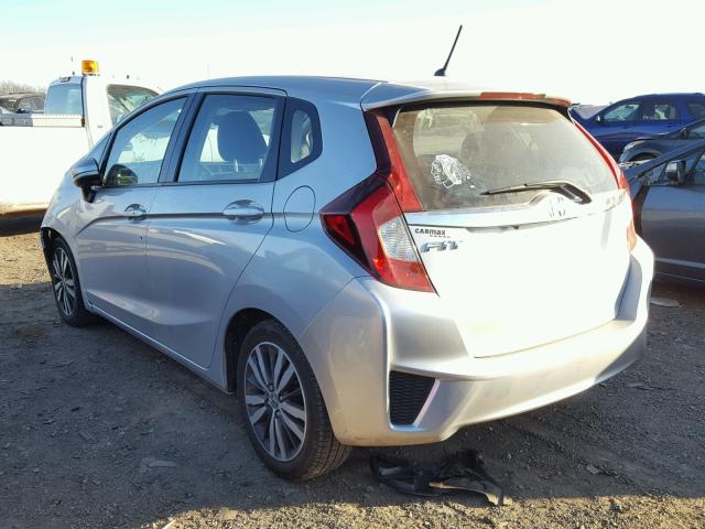 3HGGK5H85FM724337 - 2015 HONDA FIT EX SILVER photo 3