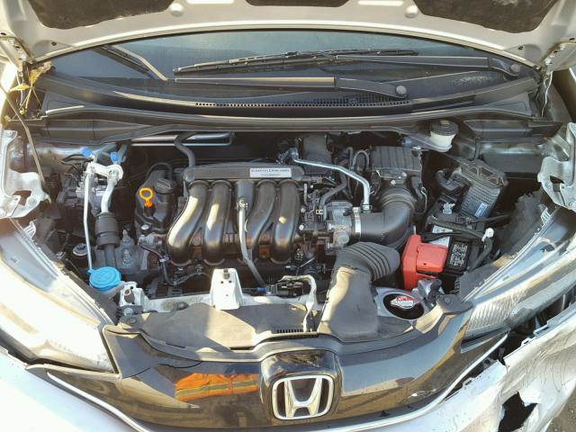 3HGGK5H85FM724337 - 2015 HONDA FIT EX SILVER photo 7