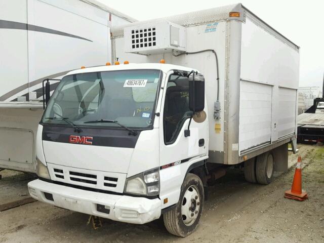 4KDC4B1U17J802989 - 2007 GMC W4500 W450 WHITE photo 2