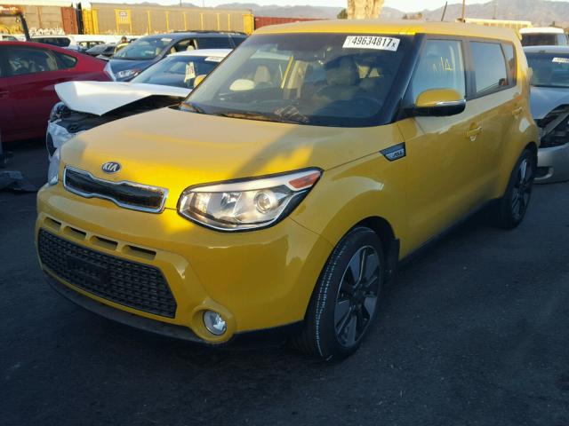 KNDJX3A51F7197854 - 2015 KIA SOUL ! YELLOW photo 2