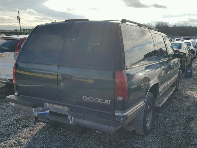 3GNEC16R7XG254911 - 1999 CHEVROLET SUBURBAN C GREEN photo 4