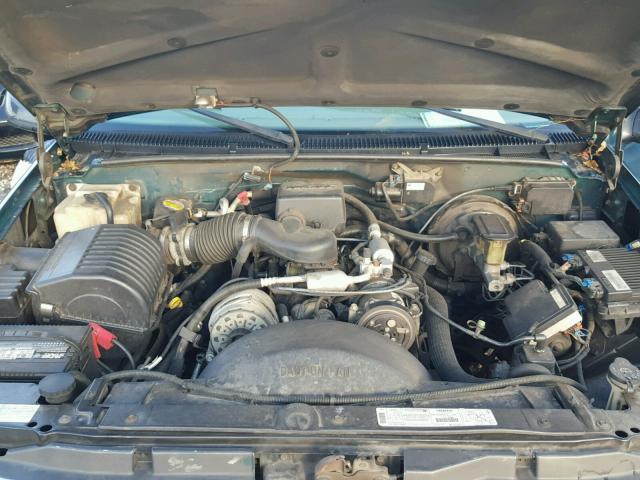 3GNEC16R7XG254911 - 1999 CHEVROLET SUBURBAN C GREEN photo 7