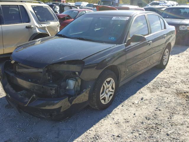 1G1ZS57F37F248512 - 2007 CHEVROLET MALIBU LS 黑色 照片 2
