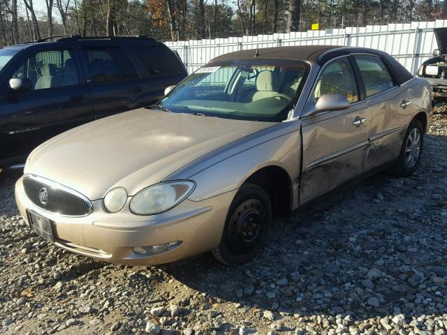 2G4WC532051268193 - 2005 BUICK LACROSSE C TAN photo 2