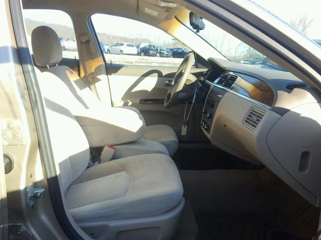 2G4WC532051268193 - 2005 BUICK LACROSSE C TAN photo 5