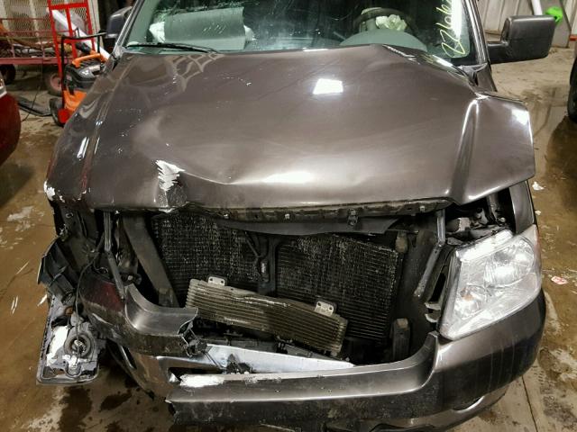 1FTPX14V16NB44125 - 2006 FORD F150 GRAY photo 7